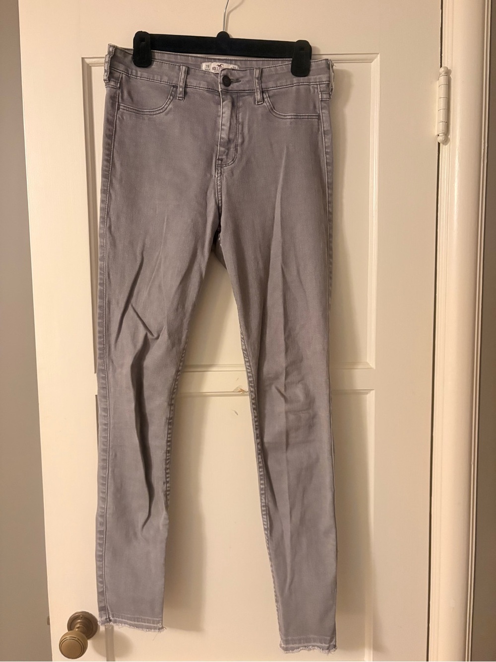 Hollister Light Light Grey Skinny Jeans